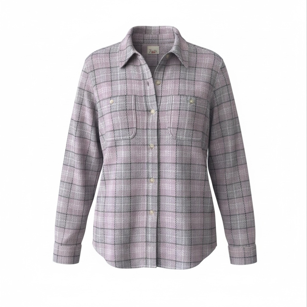 Faherty Flannel Plaid Shirt  Size‎ Medium